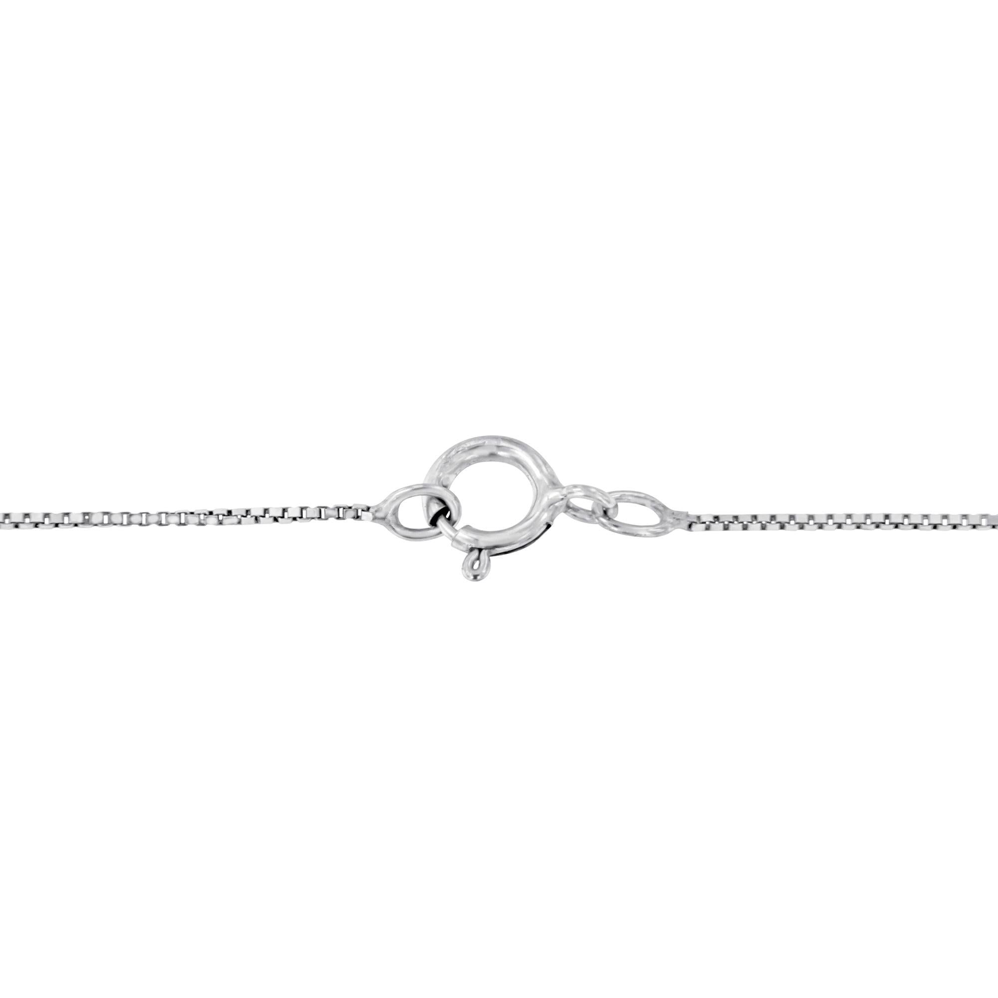 10K Yellow Gold Plated .925 Sterling Silver 1/20 Cttw Round Cut Diamond Swirl Pendant Necklace (H-I Color, I2-I3 Clarity