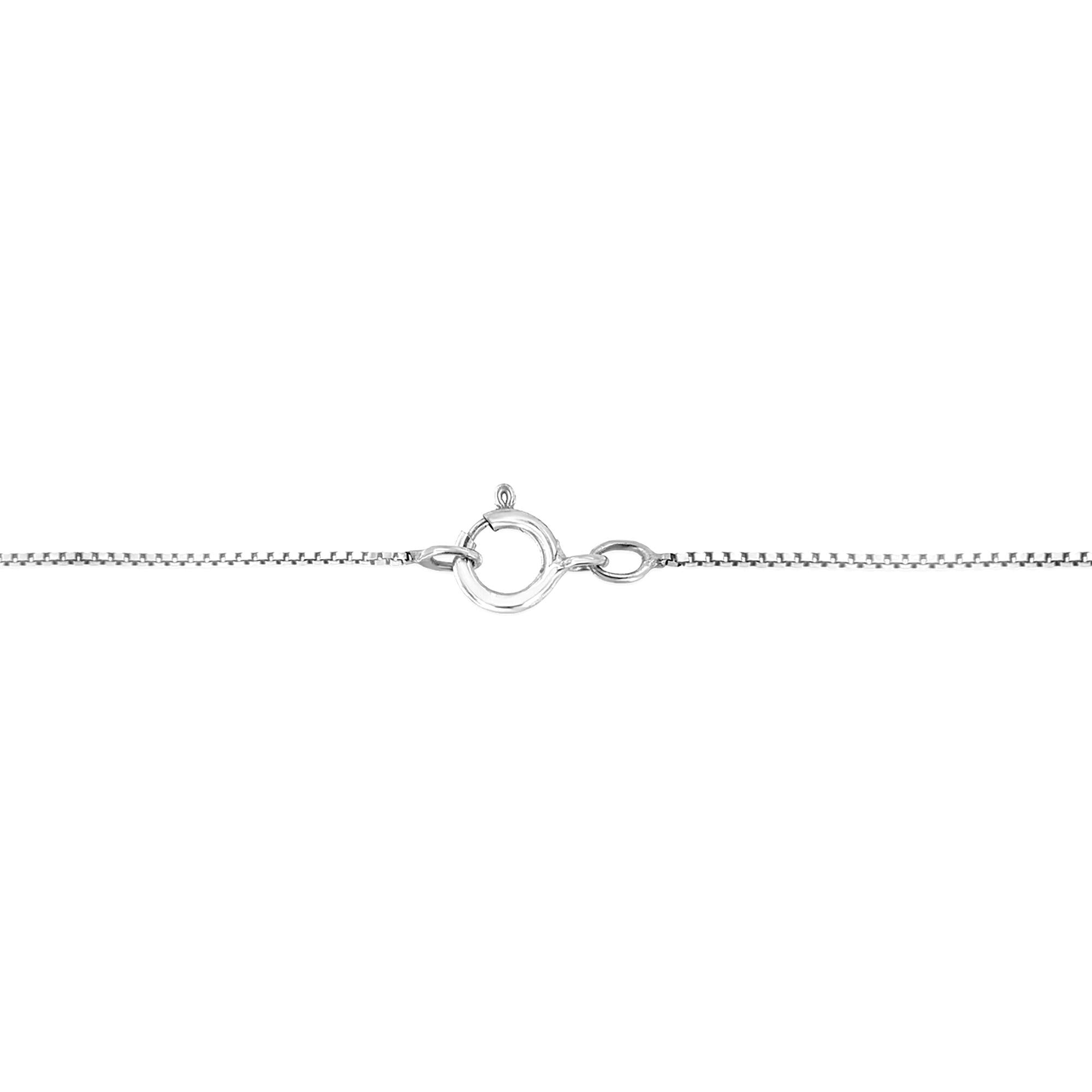 .925 Sterling Silver 1/2 Cttw Treated Blue and Yellow Diamond Double Square 18" Pendant Necklace (Blue/Yellow Color, I2-